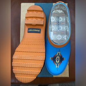 WOMEN'S PENDLETON PAGOSA SPRINGS GARDEN CLOG RAIN SHOES, size 6 NWOB